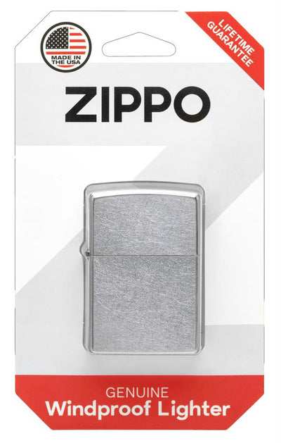 Zippo Street Chrome Lighter