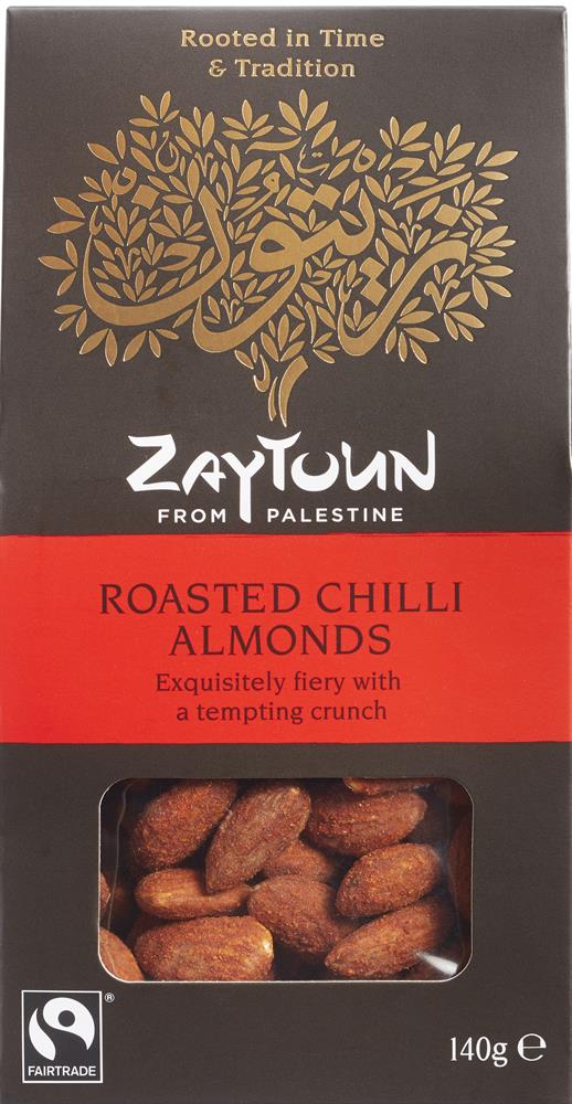 Fairtrade Chilli Almonds 140g