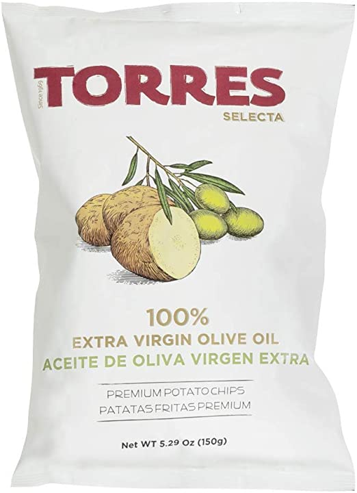 Torres Extra Virgin Olive Oil Potato Crisps (125g)