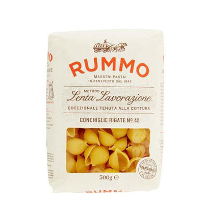 Rummo - Conchiglie Rigate Lenta Lavorazione No: 42 (500g)