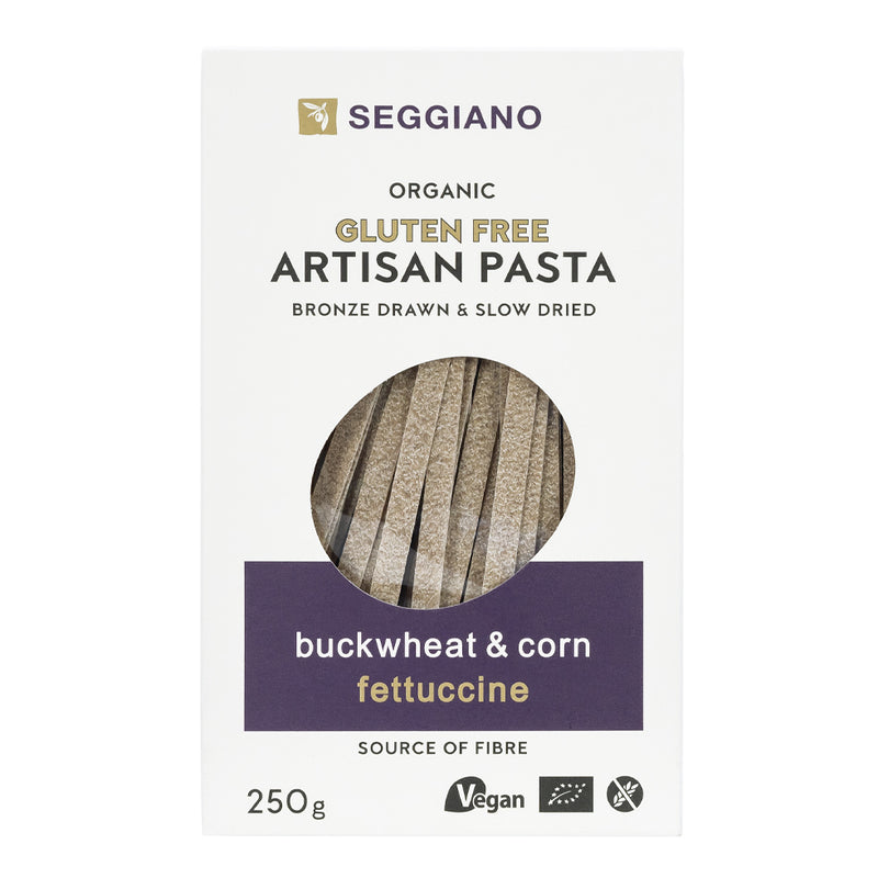 Organic Gluten Free Buckwheat & Corn Fettuccine (250g)