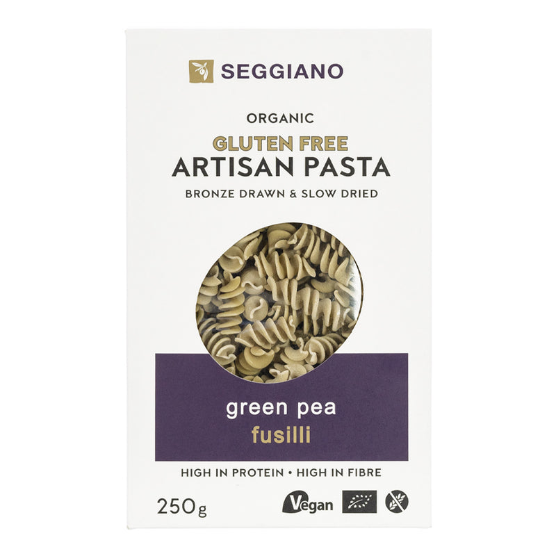 Organic Green Pea Fusilli (250g)