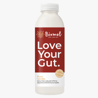 Biomel Pure Vanilla Dairy-Free Probiotic Drinks (510ml)