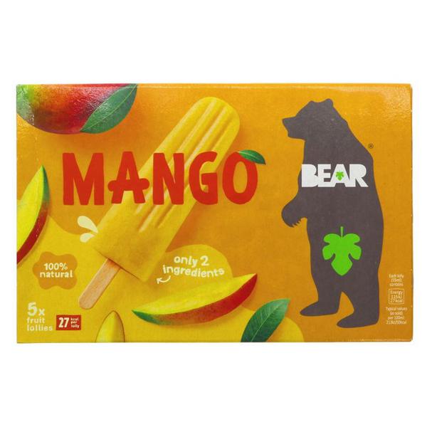 BEAR Mango Fruit Lollies