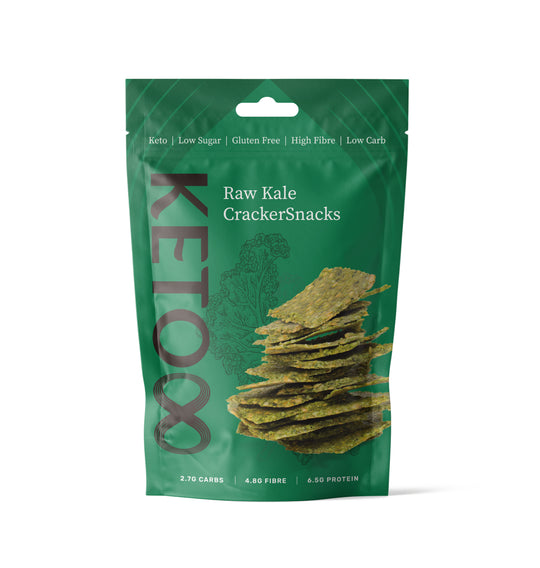 Keto Raw Kale Crackers (35g)