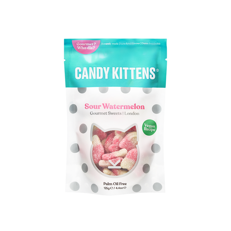 Candy Kittens Sour Watermelon Bag (125g)