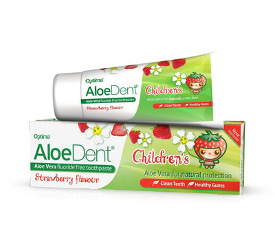 Children's Aloe Vera Toothpaste 50ml Strawberry