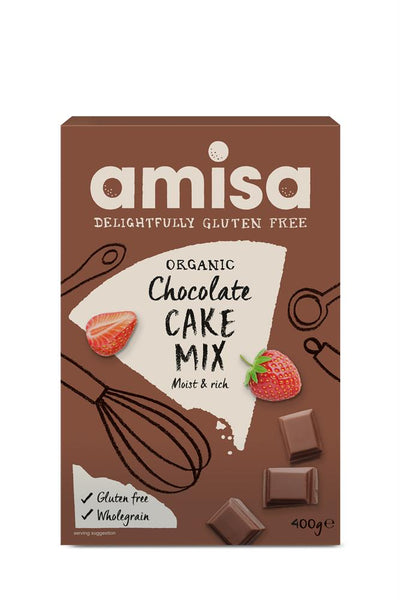 Amisa Organic Chocolate Cake Mix Gluten Free 400g