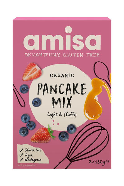 Organic Pancake Mix Gluten Free - 2x180g