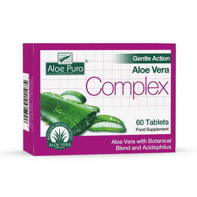 Aloe Pura Aloe Vera Gentle Action Complex 60 Tablets