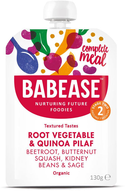 Organic Quinoa, Beetroot, Butternut Squash & Kidney Beans 130g