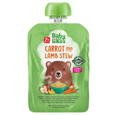Carrot & Lamb Stew - Halal Baby Food 7 months+ 130g
