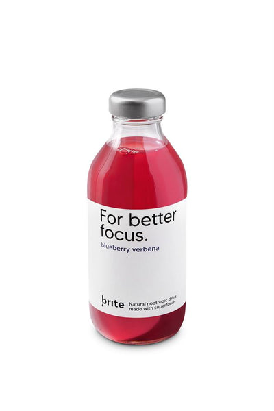 Brite For Better Focus - Blueberry Verbena 12x330ml.