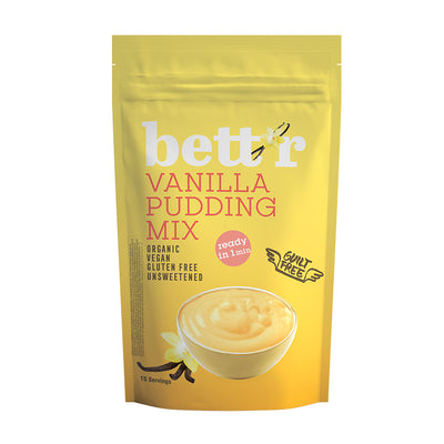 Organic Gluten-Free Vanilla Pudding Mix 150g