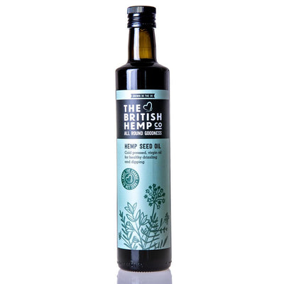 Hemp seed oil 500ml (Order in singles or 6 for trade outer)