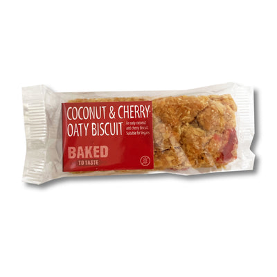 Twin Pack Cherry & Coconut Oaty Biscuits 90g