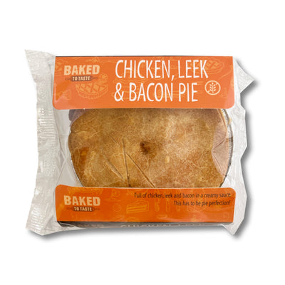 Gluten Free Chicken Leek & Bacon Pie 247g