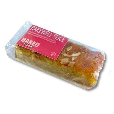 Gluten Free Bakewell Slice with toasted Almonds 75g