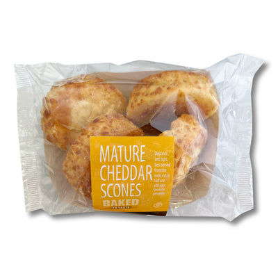 Gluten Free Mature Cheddar Cheese Scones 4 Pack 312g