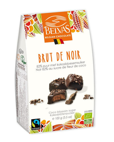 Organic Brut de Noir 82% - with coconut blossom sugar - 100g