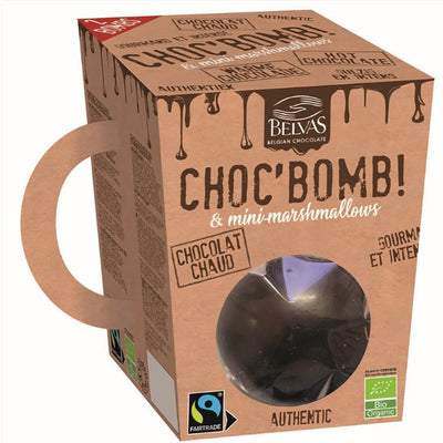 2 Chocolate Bombs + Mini Marshmallows 70g