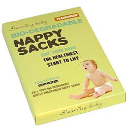 Bio-degradable Nappy Sacks, Fragranced 60&