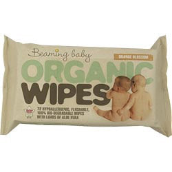 Certified Organic Baby Wipes 72's