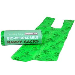 Bio-degradable nappy sacks-fragrance free roll