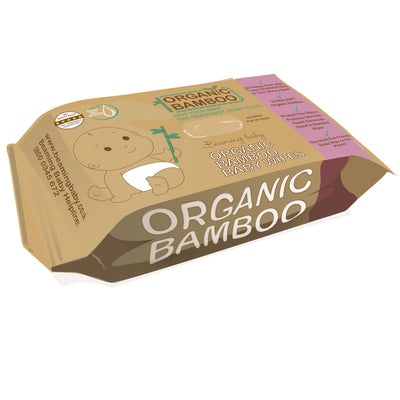 Organic Bamboo Baby Wipes (80 wipes)