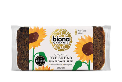 Organic Rye Bread - Sunflower Seed - 500g
