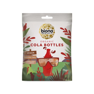 Organic Cola Bottles 75g