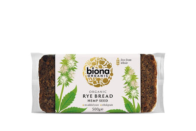 Organic Rye Bread - Hemp Seed - 500g