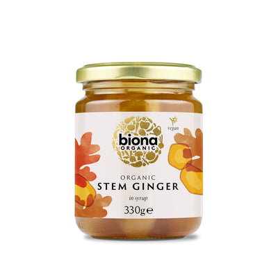 Organic Stem Ginger in Syrup 330g