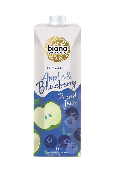 Apple & Blueberry Juice Organic 1000ml