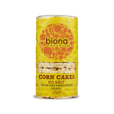 Corn Cakes no salt  Organic  - 100% Corn 110g