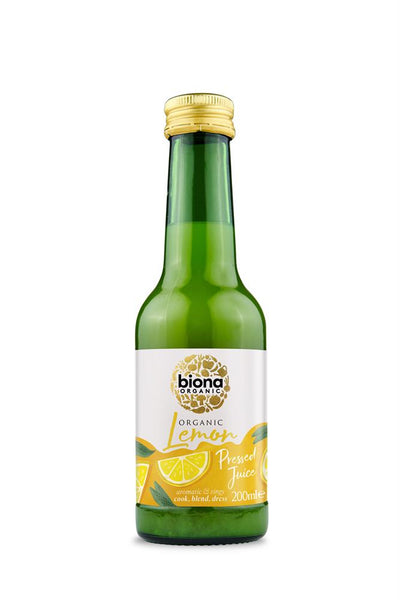Lemon Juice Organic 200ml