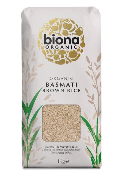 Organic Basmati Brown Rice 1kg