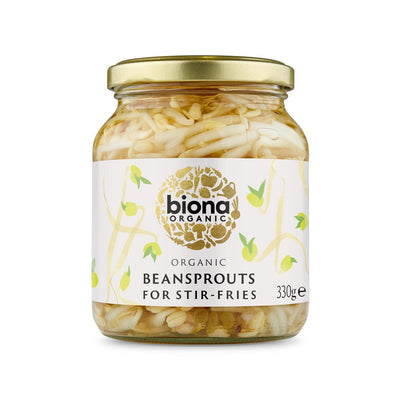 Organic Bean Sprouts - in Glass Jar 330g
