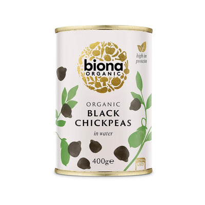 Organic Black Chickpeas - 400g