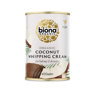 Organic Coconut Whipping Cream 400ml