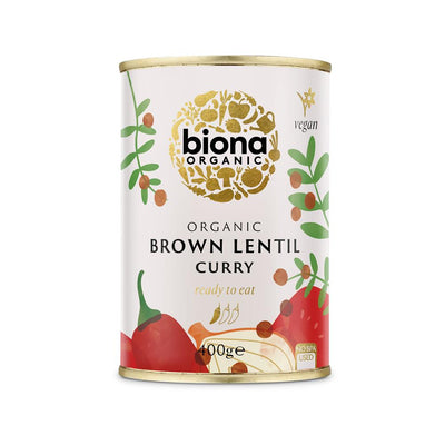 Organic Brown Lentil Curry 400g