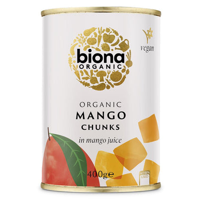 Organic Mango Chunks in Mango Juice 400g
