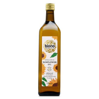Biona Organic Sunflower Oil Cold Pressed 750ml