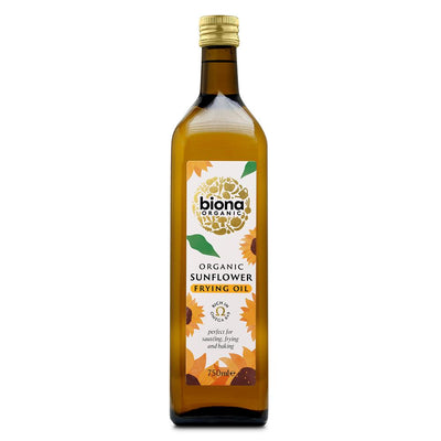 Biona Organic Sunflower Frying Oil 750ml