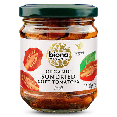 Biona Sundried Soft Tomatoes in Oil Organic 190g