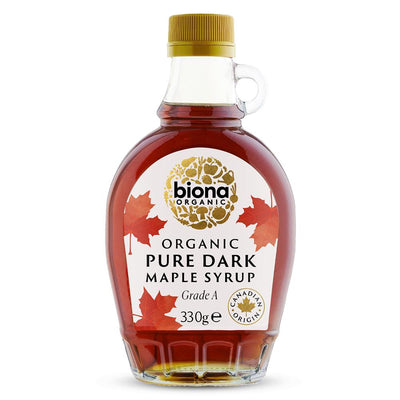 Biona Organic Pure Maple Syrup Dark Grade A 330g