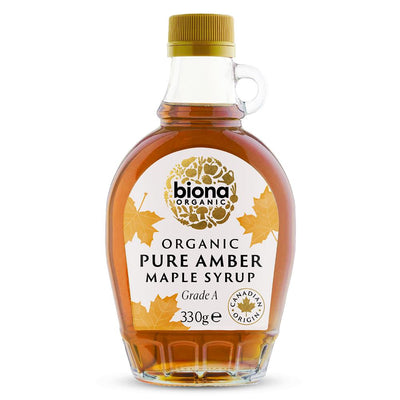 Biona Organic Pure Maple Syrup Amber Grade A 330g