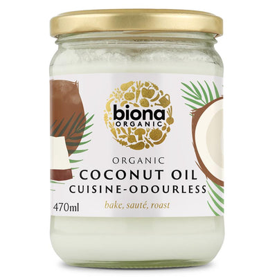 Organic Odourless Coconut Oil Cuisine 470ml