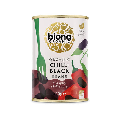 Chilli Black Beans Organic 400g