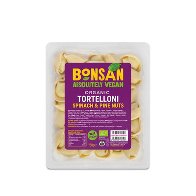 Organic Tortelloni with Spinach & Pine Nuts 250g
